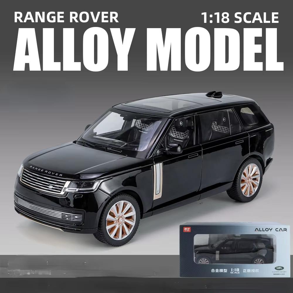 2026 1/18 Land Range Rover Внедорожник Модель Автомобиля из Сплава Литье под Давлением Металл Внедорожник Модель Автомобиля Звук и Свет Симуляция Детская Игрушка Подарок