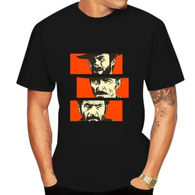 Футболка Summer Retro The Good The Bad And Ugly Blondie Angel Eyes Tuc, модная повседневная, быстросохнущая, дышащая, спортивная, с коротким рукавом
