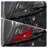 Real Soft Carbon Fiber Fuse Box Trim Sticker For SEAT Leon MK3 2013- LHD Car Interior Decor Accessories
