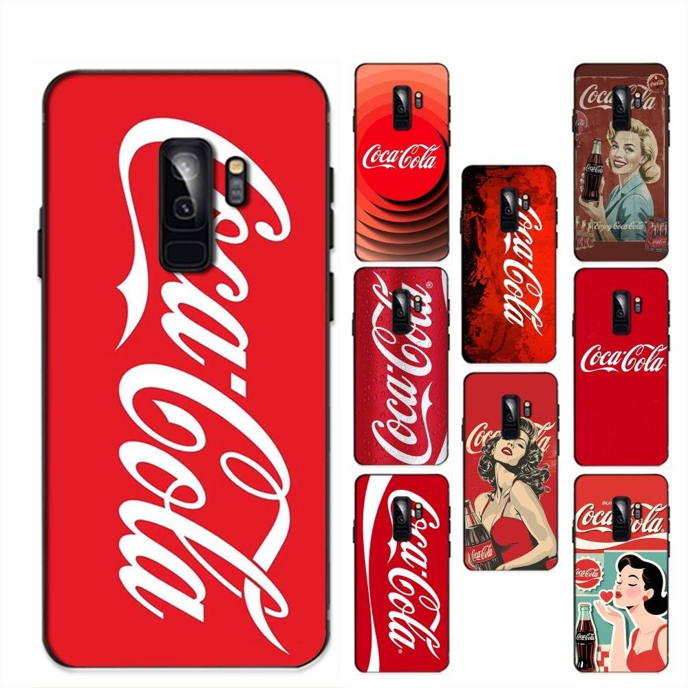 Модный чехол для телефона с логотипом C-Coca C-Cola для Samsung S 24 Fe 25 Ultra Plus 20 Lite 21 30 22 23 24 22 Ultra 5G Fundas