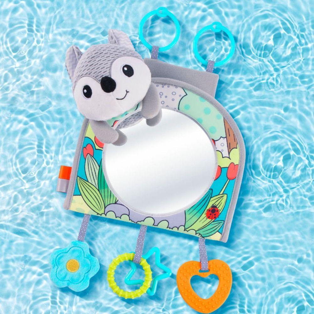 Выпуклое зеркало для детской машины, зеркало заднего вида из полиэстера для детей, для детей