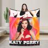 Perry Tour 2025  Katy Butterfly Blanket  Super Warm Street Trend Plush Throw Blanket For Outdoor Flannel Bedspread Bed Cover