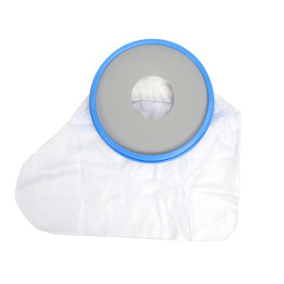 Синий полипропиленовый защитный чехол для ног для купания взрослых SL H2102 29 см(фут )