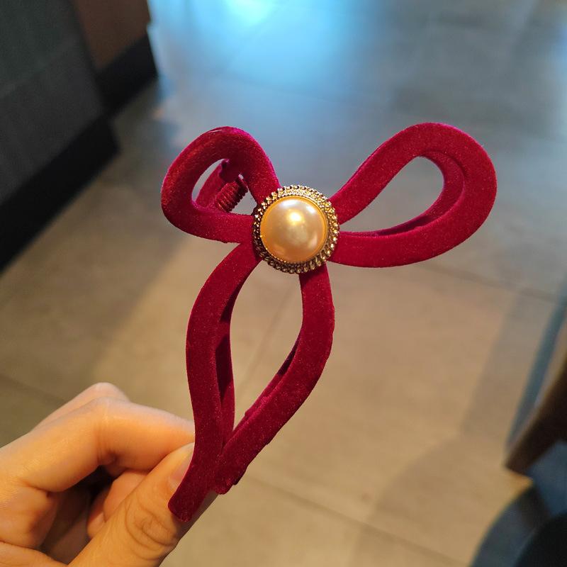 Матовая черная заколка для волос для женщин, элегантные заколки для волос, большие заколки-крабы для волос