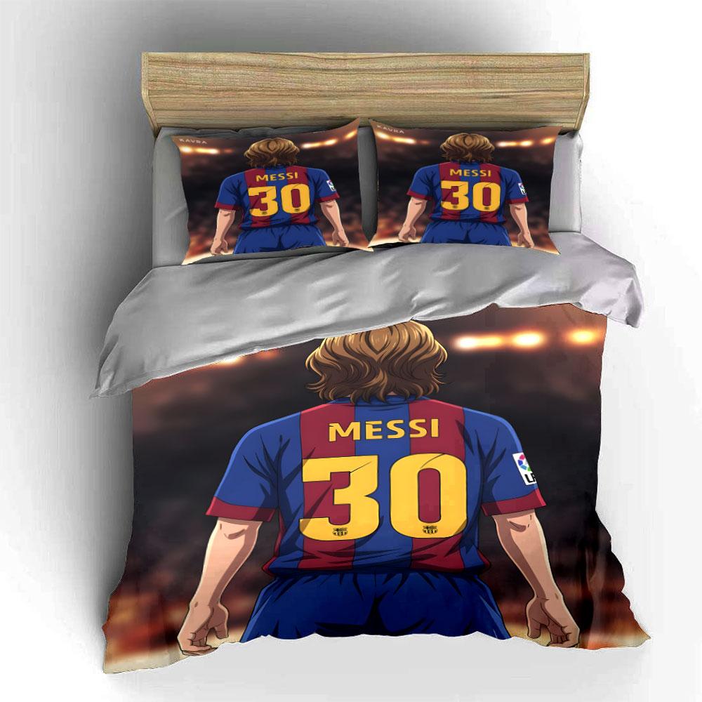 Soccer player jersey design. Bedding sets Duvet cover sets Duvet covers Pillowcases(1* Duvet Cover 2* Pillowcases without duvet insert)