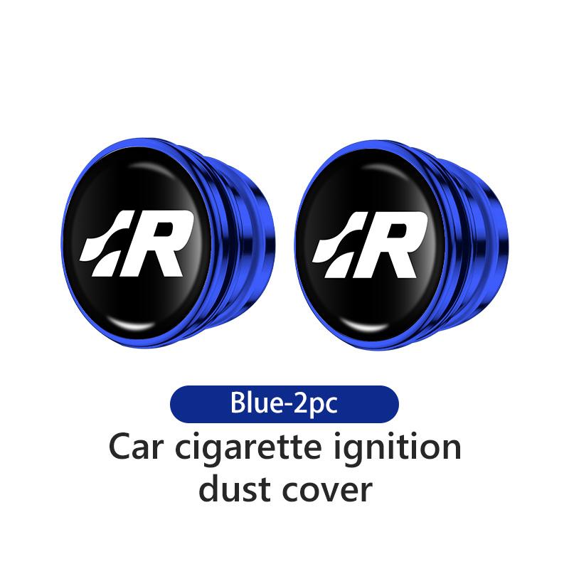 CUP1 Car Cigarette Lighter Cover Aluminum Dust Cover Accessories For Volkswagen VW GTI Tiguan Passat B5 B6 B7 CC Jetta MK5 MK6 Polo