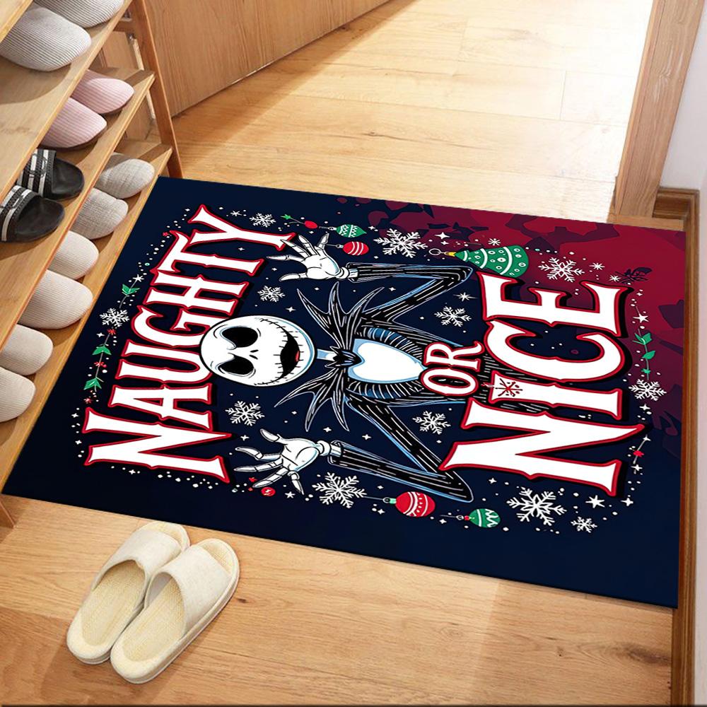 Christmas Nightmare Area Rug Design for Dining Room Bedrooms Outdoor Game Room Anti-slip Rug Decorate Offices