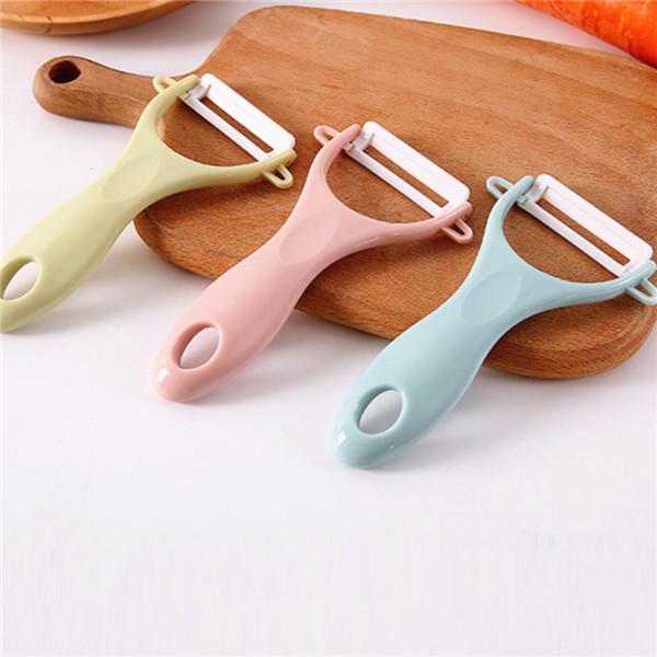 Ceramic Peeler Shredder Slicer Julienne Cutter for Vegetable Fruit Potato Cheese Onion Trio Peeler