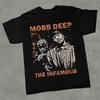 MOBB DEEP Неизвестная Черная Футболка из Плотного Хлопка S-5XL BT525 Унисекс Футболка