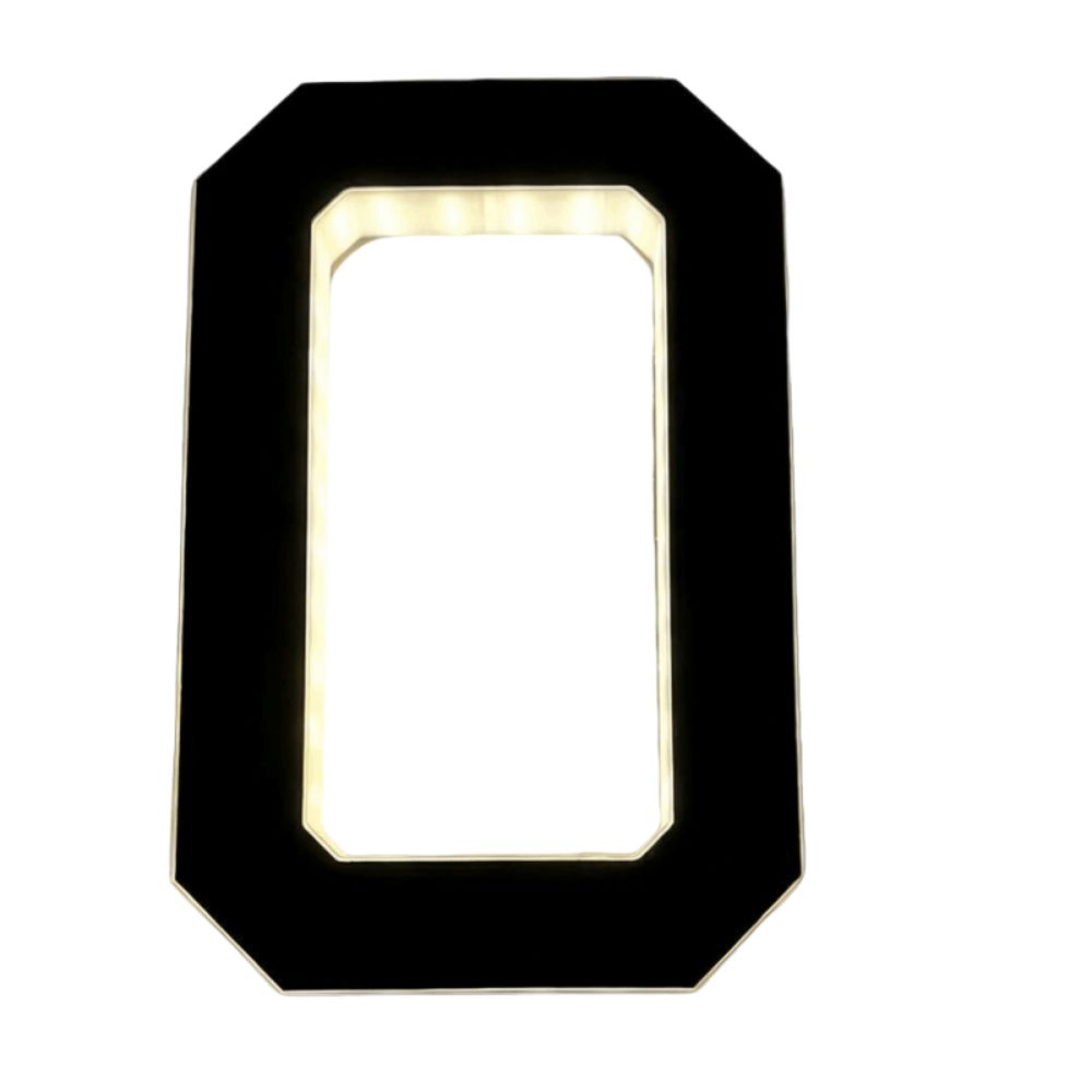 No Wiring Solar Lighted House Numbers Light 6.7IN Solar Digital Doorplate Party Centerpiece
