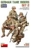 Miniart Немецкий член экипажа танка Набор Голова из смолы Пластиковая модель MA53024 1/35 2, Детали, Набор из 4 частей, Набор,
