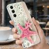 Чехол для телефона "Звездное море Дельфин Приключение" для Samsung S26 S25 Ultra S24 Plus S22 S23 S21 FE A54 A15 A35 A55 A16 A36 A56 A17 A37 A57 5G Прозрачный Мягкий Чехол