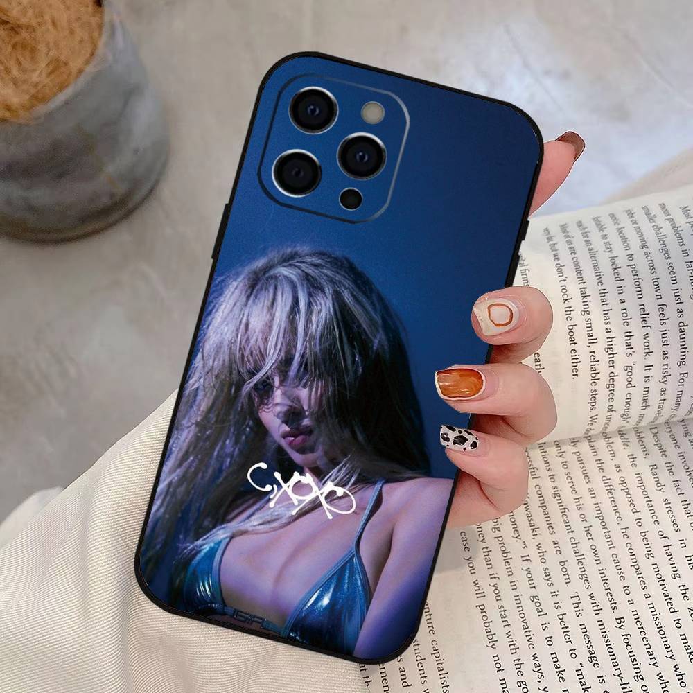 Чехол для телефона C-Camila C-Cabello Cxoxo Для iPhone 17, 16, 15, 14, 13, 12, 11 Plus, Pro Max, Другие Мягкий Черный Чехол