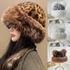 Thicken Panama Cap Warm Winter Hat New Plush Fisherman Hat  Chrismas Gifts