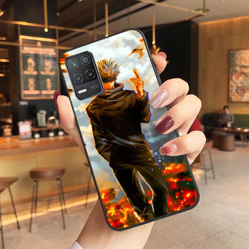 Чехол для телефона Jujutsu Kaisen Satoru Gojo для OPPO Realme GT 2 Pro X2 Pro XT C25S 8 7 6 Pro 6i GT Master C3 C21 C21Y C11 X3 SuperZoom