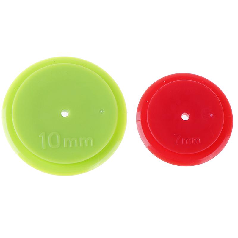 4Pcs Patchwork Equidistant Ruler Seam Parallel Wheel Cloth Sewing Scribing Tool