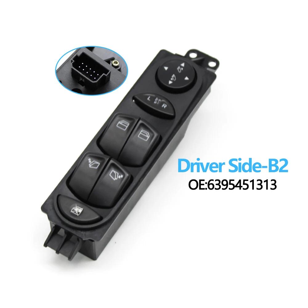 For Benz W639 W636 Vito Viano 2006-2015 6395450913 Car Front Rear Door Electric Window Switch Master Power Control Switch