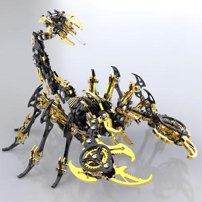 Новая DIY игрушка Демон-Скорпион Металлическая Сборная Модель Пазл 3D Стереоскопическая Креативная Ручная Работа Мобильный Подарок на День Рождения Ручная Работа Стиль