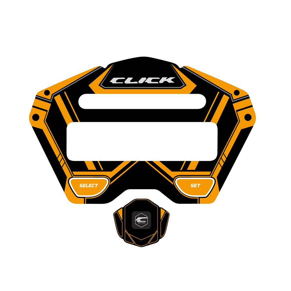 2 шт./компл. декоративные светоотражающие наклейки на приборную панель мотоцикла, наклейки на аксессуары для мотоциклов для Honda Click 125i V2 CLICK 125 i v2 CLICK150