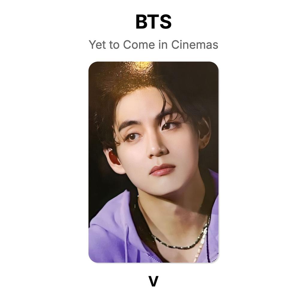 BTS Скоро в кино Официальная фотокарточка