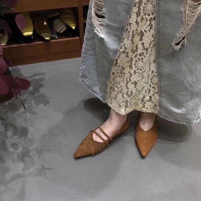 Остроносые туфли на плоской подошве весна/осень, разноцветные туфли с пряжкой на ремешке, женские 2024 г., высококачественные лаконичные повседневные туфли на плоской подошве Sapatos Baixos