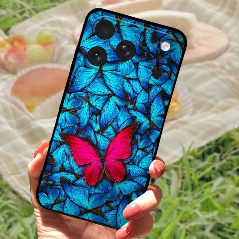 Для iPhone 17 Pro 17Pro Чехол Роскошный Волк Лев Силиконовый Мягкий ТПУ Чехол для Телефона Для Apple IPhone17 Pro A3256 Чехлы Ударопрочный Coque