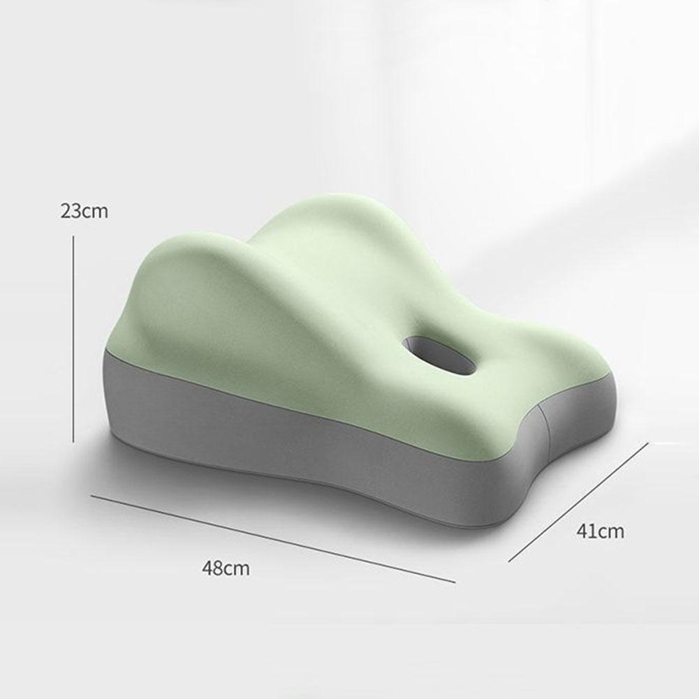 Ergonomic Butt Cushion Multifunctional Support Pillowcase Bed Waist Memory Foam Pillow Pregnant Women Back Waist Assist Lift