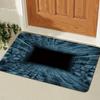 Yousheng 3D Optical Illusion Floor Mat Non-Slip Vision Rug Realistic 3D Carpet for Living Room Bedroom Bathroom Hallway Easy Care Decorative Rug