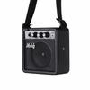 Tickas Mini Guitar Amplifier, 5W Mini Guitar Amplifier with 3.5mm and 6.35mm Inputs, 1/4-Inch Output, Speaker, Volume, Tone, and Overdrive Adjustments