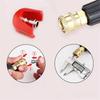 High Pressure Washer Spray Flat Fan Nozzle Tip 1/4" Quick Connect Plug 0 15 25 40 Degree Jet Sprayer Nozzle Car Washer Water Gun