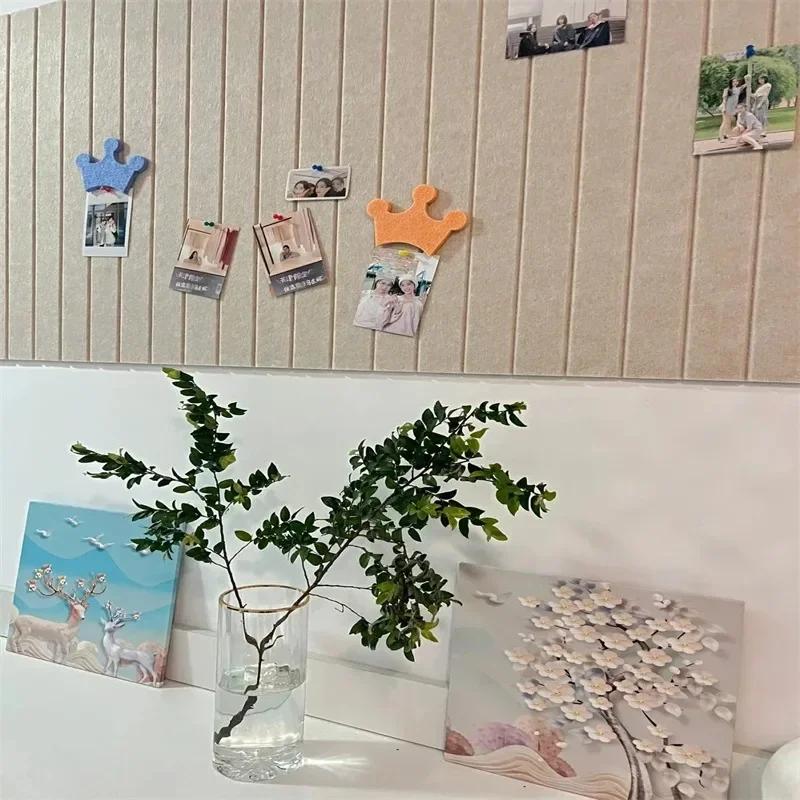 Утолщенная декоративная фетровая пробковая доска DIY наклейки на стену офис детский сад школа гостиная фон фотографии отображение сообщений