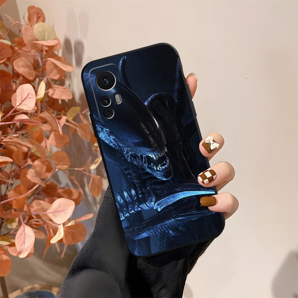 Чехол для телефона с изображением Чужого Ксеноморфа из фильма Fundas Для Xiaomi 15 14 12 Lite Pro 13 11t POCO X5 M6 M5 X6 X3 F5 F6 Pro