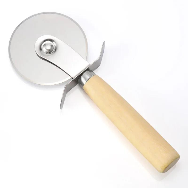Pizza Peel Roller Knife Pizza Wheel Cutter Cake Baking Hob Accessory Cutters Bakeware Bakery Rolling Pin Kitchen Dining Bar Home