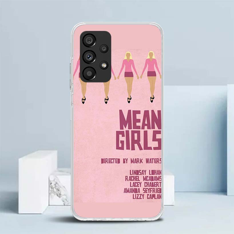 Mean Girls Burn Book Soft Cover for Samsung Galaxy A12 A22 A32 A52 A72 A02S Phone Case Note 20 Ultra 10 S10 Plus A51 A71 A50S A2
