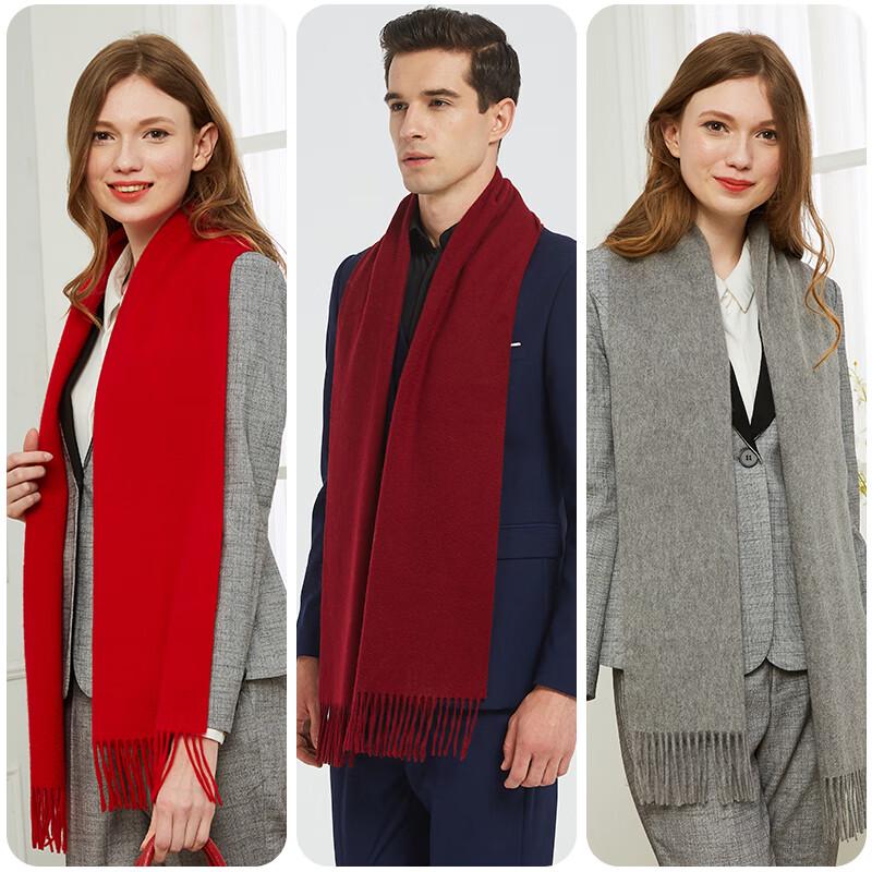 Hengyuanxiang Pure Wool Warm Scarf & Shawl