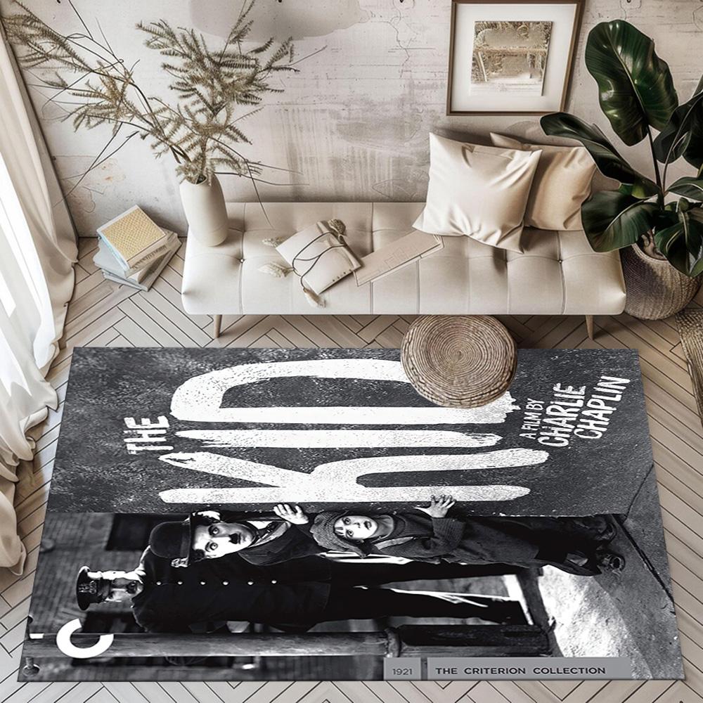Charlie Chaplin Square rugs are a great choice for living rooms, bedrooms, home décor, and as gifts.