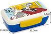 Skater Bento Box Пушистая стильная коробка Bento с Дональдом Даком в стиле комиксов Disney, сделано в Японии, 530 мл PFTY5