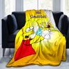 1Pc Simpsons Family Adventure Blanket Soft And Comfortable Casual Warm Camping Travel Christmas Halloween Gift M292174