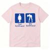 Funny Meme I Love My Girlfriend Unisex Tshirts Unisexs Unisex Clothing Fashion High Quality Cotton Short Sleeve Tshirt Oversized