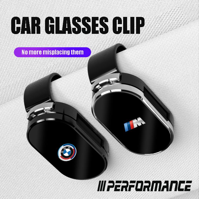 2026New Car Interior Sunshade Glasses Clip Storage Auto Glasses Holder Valve Cap For BMW X1 X2 X3 X5 X4 X6 X7 iX3 F20 F10 F07 E7