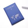Women Men Passport Cover PU Travel ID Credit Card Holder Pouch Travel Accessory