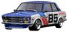 Ignition Model 1/18 Datsun Bluebird (510) White/Blue #85 Finished Product