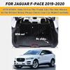 Индивидуальный высококачественный коврик для багажника автомобиля для Jaguar F-PACE 2019 2020, грязезащитный, прочный, кожаный ковер, защитная накладка