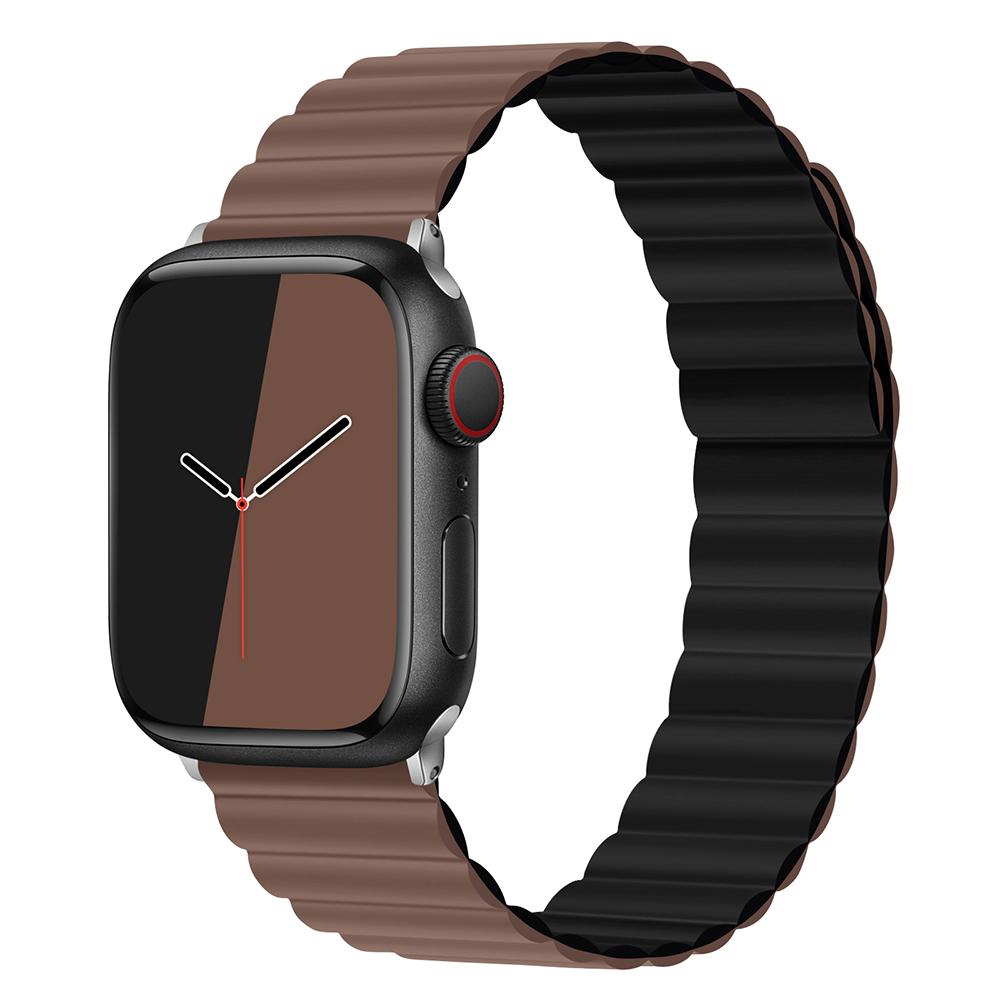 Простая магнитная застежка для Apple watch Ultra 9 8 7 49 мм 45 мм 41 мм Силиконовый ремешок для iWatch 6 5 4 SE 44 мм 40 мм 42 мм