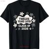 Class of Senior Twelve Years Later Funny Graduation T Shirt for Dad M Vintage Washed Designer Clothes Fashion Stylish