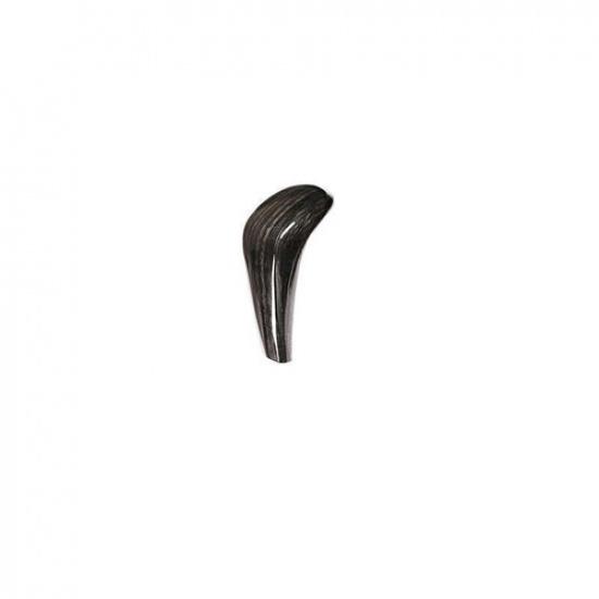 Shift Knob Cover 2005-12 For BMW 3-Series Central Console Gear Black Wood Grain
