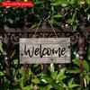 2d Flat 20*10cm, Wooden Home Decor, Welcome Signs, Creative Decorative Signs, for Home, Kitchen, Garden, Bedroom, Bar Decor.