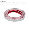 Width Styling Auto DIY Moulding Trim Adhesive Sticker  Bumper Protective Car Body Chrome Strip