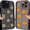 Корейский Инста-стиль Милый Кот Рыба Однотонный Чехол для Телефона для iPhone 17 Air 16 E 15 14 Plus 13 12 Mini 11 Pro Max Жидкий Силиконовый Чехол