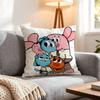 The Amazing World Of Gumball Cushion Cover 1Pcs Decorative Covers Soft Cushion Case For Sofa Couch Decor 40X40 45X45 Pillowcases